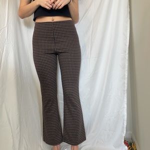 Urban outfitters brown flare pants